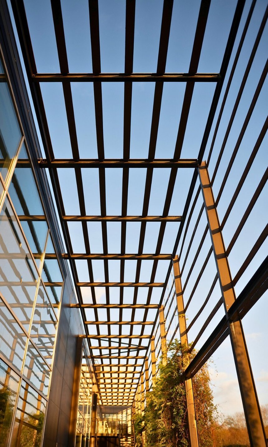 Architectual details of a building in Swindon