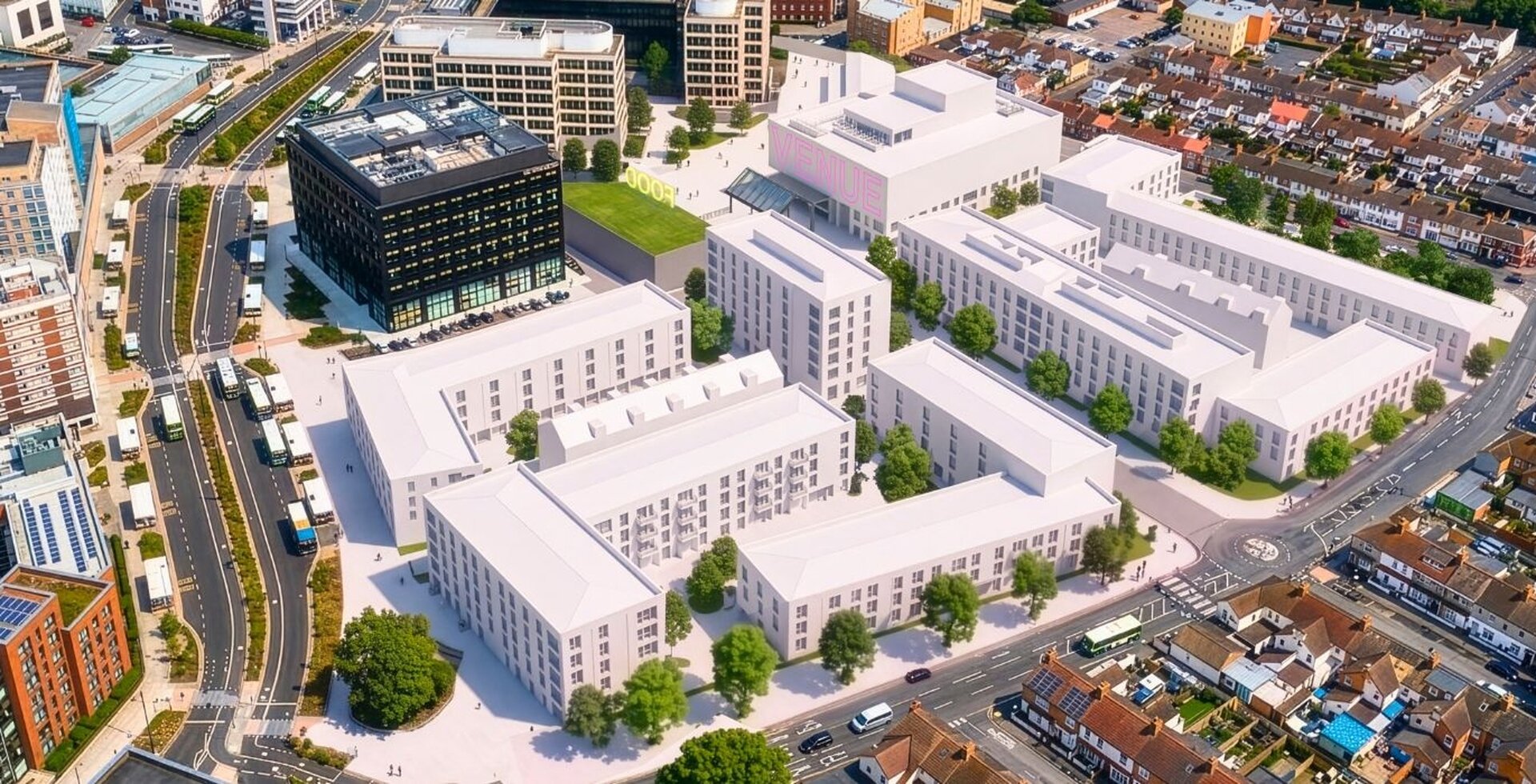 Kimmerfields, Swindon artist impression